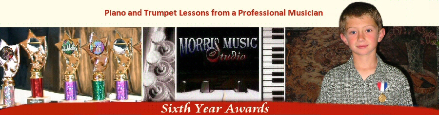 Morris Music Studio Logo with 2 Photos