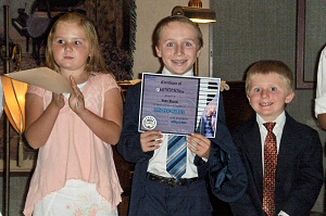 Leah John and Brendan Receive Awards