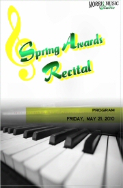 May '10 Spring Awards Recital Program Front