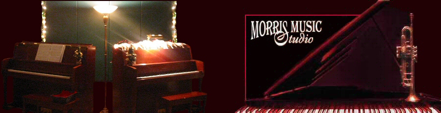 Morris Music Studio Logo with Photo from Dec 2005 Recital