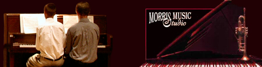 Morris Music Studio Logo with Photo from Jun 2009 Recital